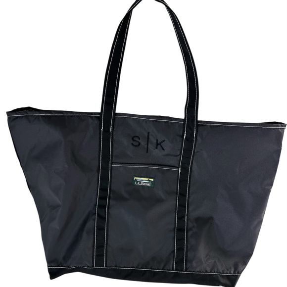 L.L. Bean Other - L.L. Bean Black Tote Duffel Bag